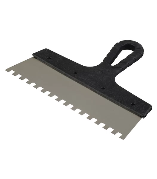 Шпатель Workman 250мм зубчатый металл.грубый